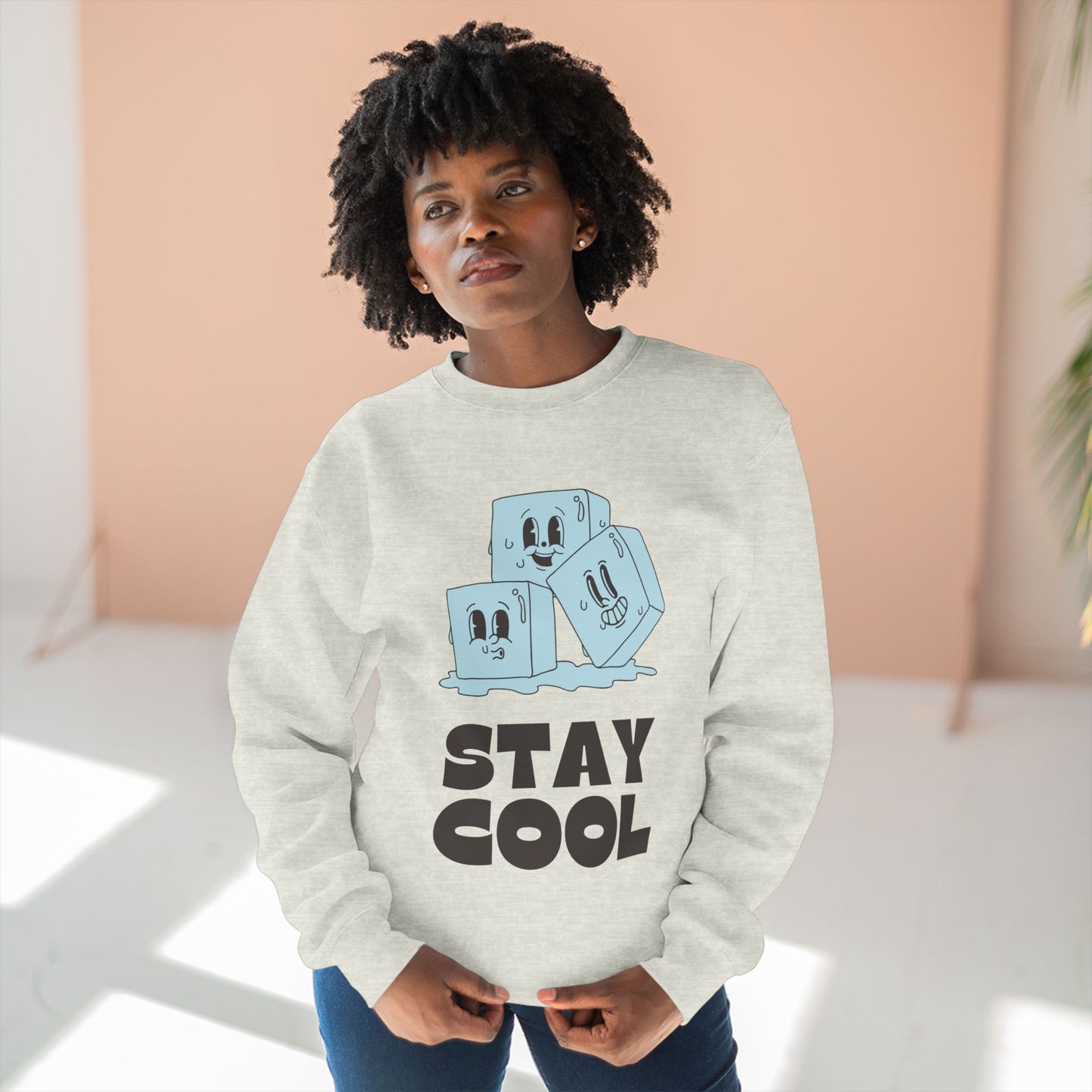 Unisex Crewneck Sweatshirt - Premium 3-End Fleece, Warm & Stylish, 80% Cotton Blend.