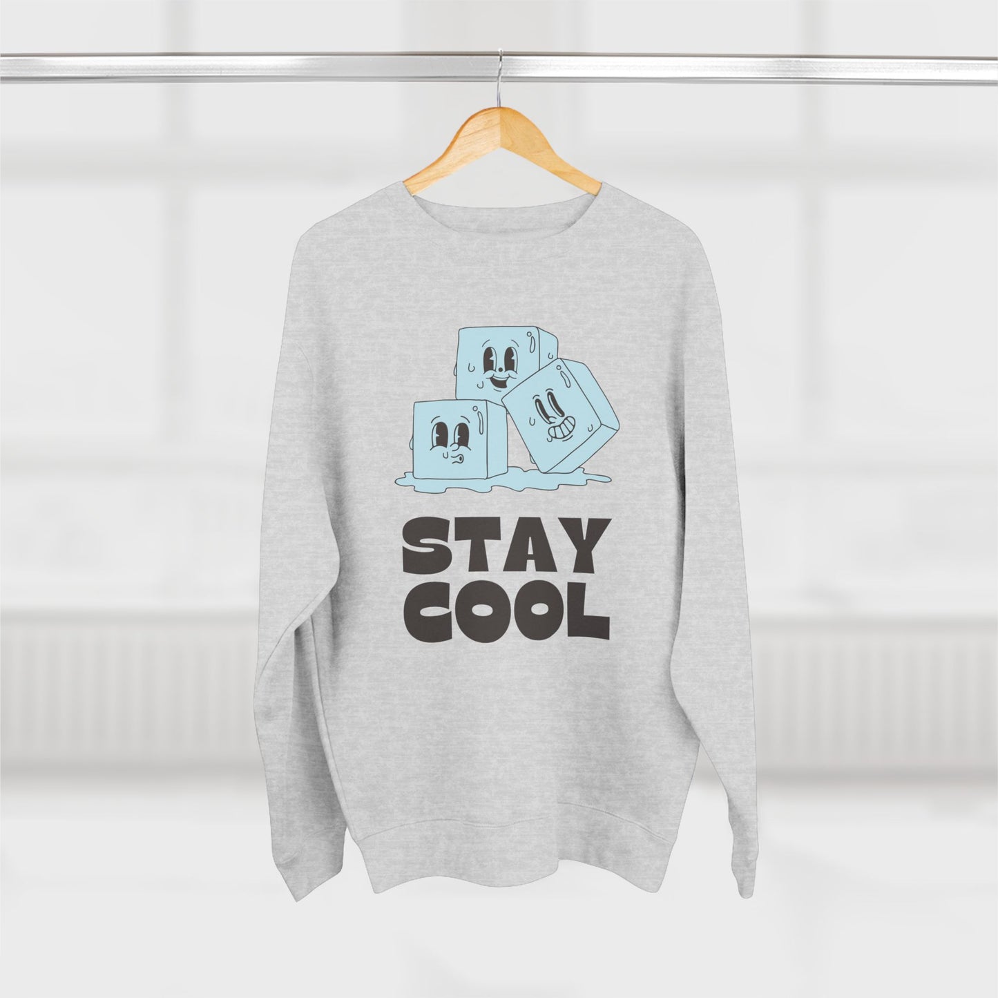 Unisex Crewneck Sweatshirt - Premium 3-End Fleece, Warm & Stylish, 80% Cotton Blend.