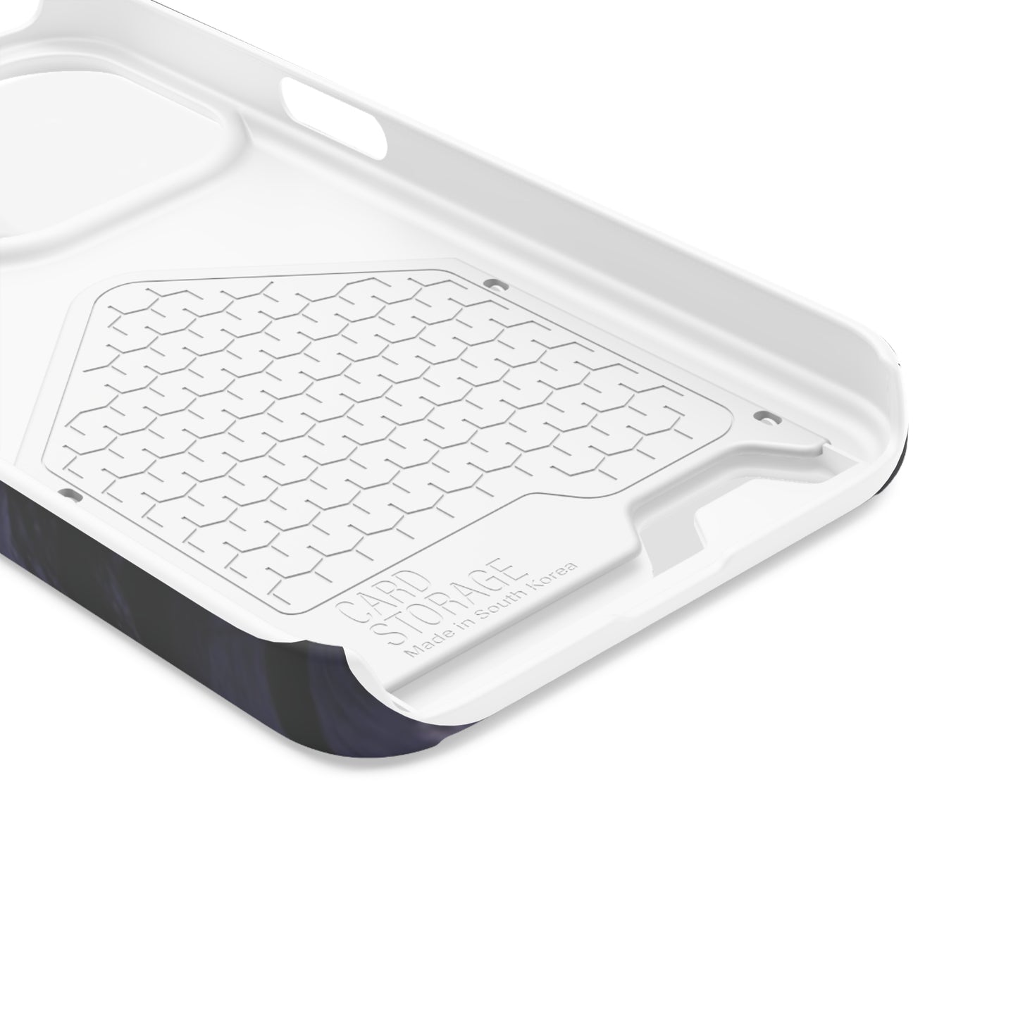 Phone Case With Card Holder. Compatible with iPhone 13, and Samsung Galaxy S21, S22 models.