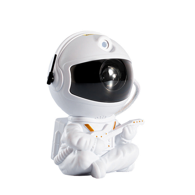 Mini Astronaut Star Projection Lamp – Colorful Starry Night Light, Creative Gift & Decorative Atmosphere Lamp with Remote Control