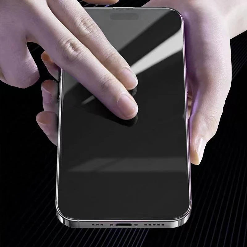 4PCS Anti-Peep Tempered Glass for iPhone 14 Pro Max/14/13/11 – Privacy Screen Protector, Anti-Spy, Anti-Scratch, Anti-Glare