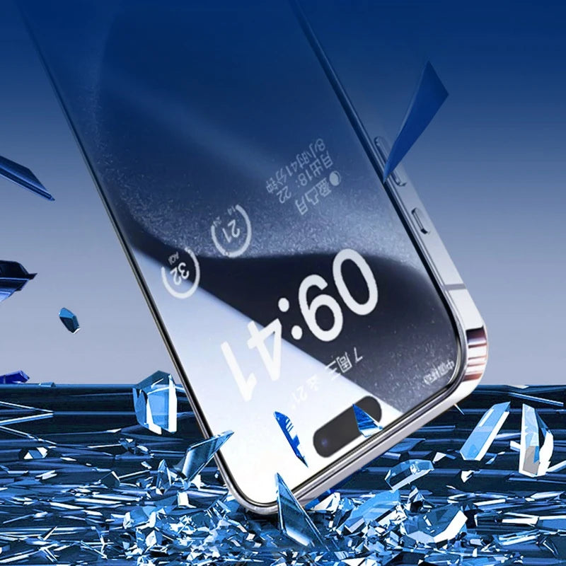 4PCS Anti-Peep Tempered Glass for iPhone 14 Pro Max/14/13/11 – Privacy Screen Protector, Anti-Spy, Anti-Scratch, Anti-Glare